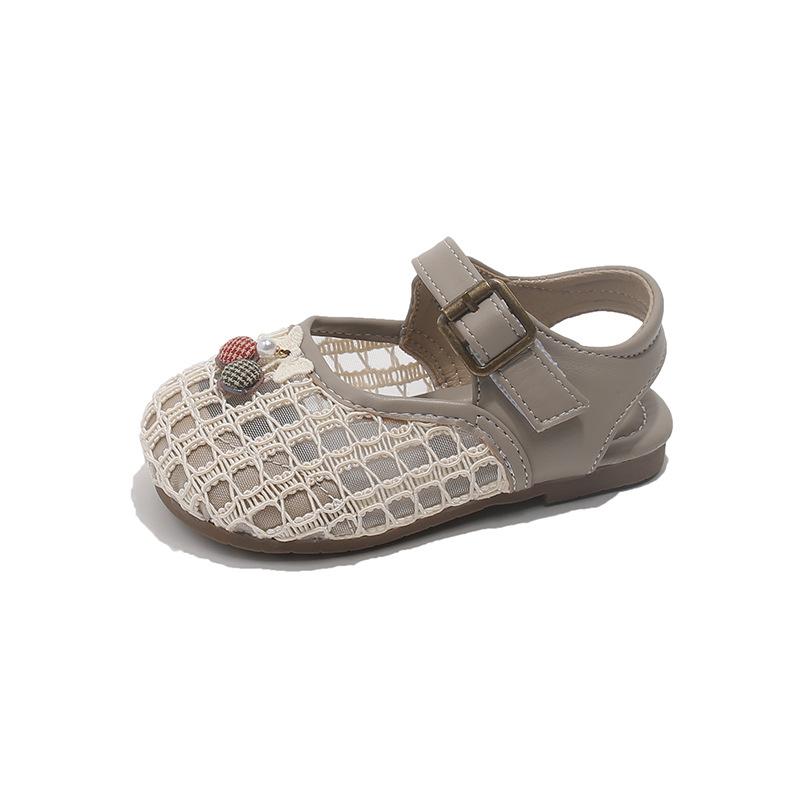 

Girls Shoes - Breathable New Style Soft-soled Summer Sandals 31 сірий колір