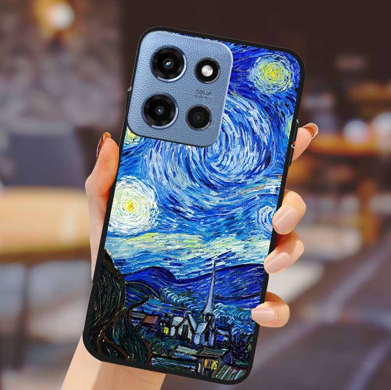 For Motorola G 5G 2025 Phone Case Bumper Soft TPU Silicone Back Cover 3D Flower Emboss Shell For Motorola Moto G 5G Fundas Coque