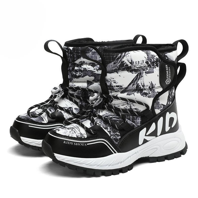 Children's Snow Boots Winter New Style Warm Cotton Shoes