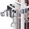 Support de fixation universel réglable pour parasol, support verticalement horizontalement sur les balcons, rambardes, tables, tient les parapluies, les drapeaux