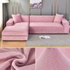 Velvet Sofa Cover Elastic Thick L Shaped Corner Sofa Cover For Living Room 1 /2 /3 /4 Seater Stretch Cover For Sofa Couch Armchair
