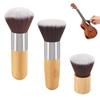 Guitar Cleaner Brushes (Set of 3) for Bass, Violin, and Ukulele String Instruments. Soft Dust Brush with Smooth Handle, Lightweight, Guitar Main