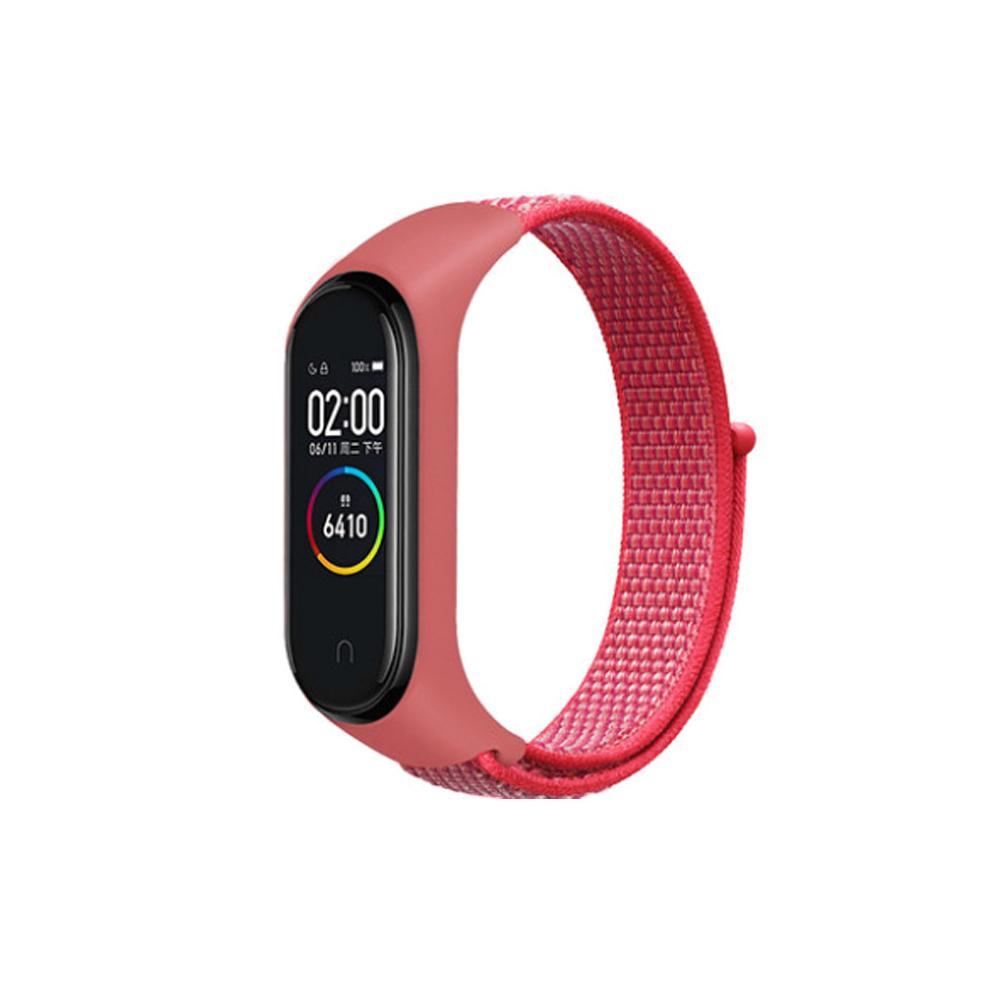 Nylon Schlaufenarmband für Xiaomi Mi Band 9 8 Geflochtenes Verstellbares Ersatz-Uhrenarmband Sportarmband für Mi Band 8 7 6 5 4 3 Armband