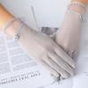 Gants Respirants en Soie Glacée Doigt Entier Gants de Cyclisme Nouveaux Gants de Protection Solaire pour Femmes Été