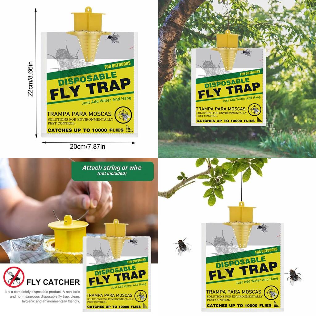 Sk001 Fly Attractant Bag Environmentally Friendly Easy To Use Long-lasting