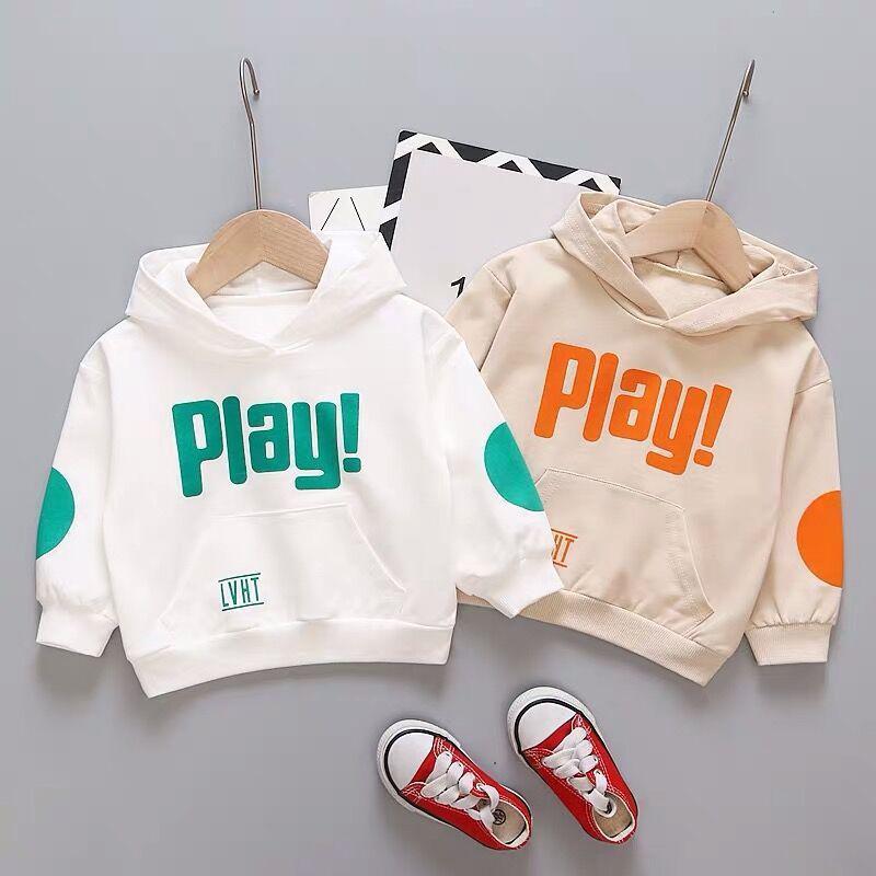 Boys Cotton Hoodie Spring Autumn Thin Long Sleeve Pullover Toddler Casual Top