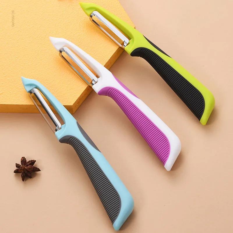 Anti Slip Handle Peeler, Peeler, Magic Tool, Melon, Potato, Fruit, Scraper, Kitchen Vegetable Tools Accessories