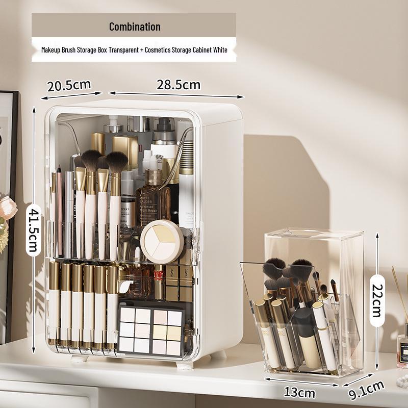 Scatola per Trucco Rossetto Haixing Antipolvere: Contenitore cosmetico in plastica di alta gamma per scrivania