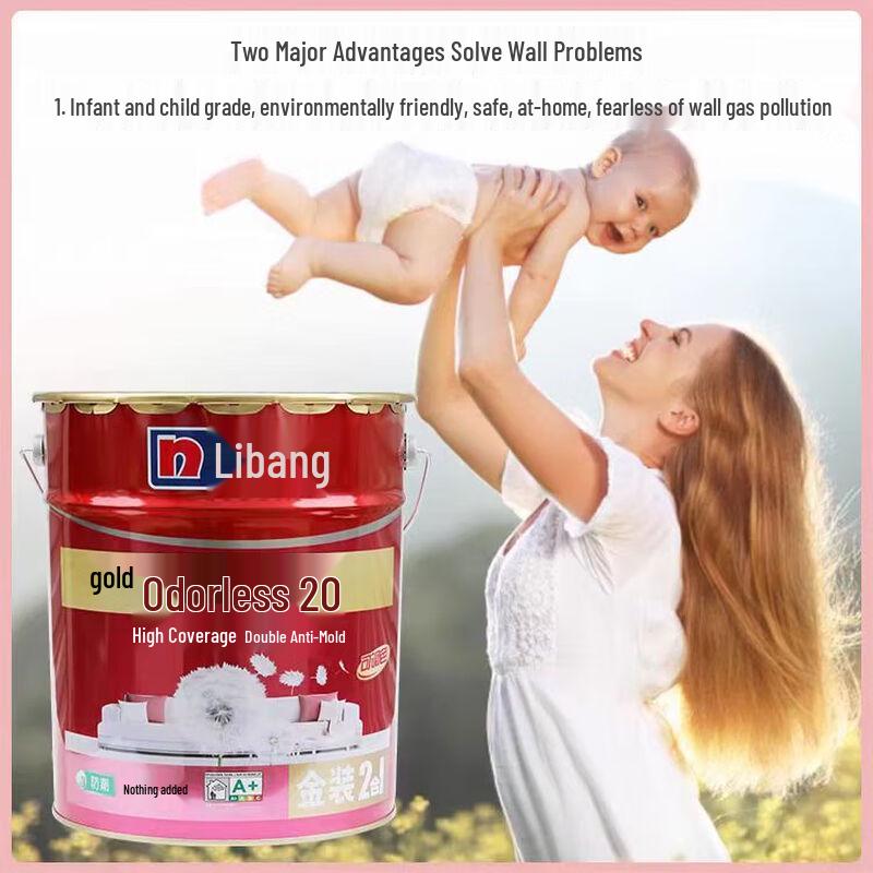 Nippon Gold Pack Odor-less 120 Two-in-One Interior Emulsion Paint