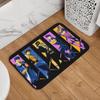 JoJoes Anime Front Door Mat Anti-Slip Indoor Welcome Quick Dry  Doormat Living Room  Entrance Rug Carpet Footpad
