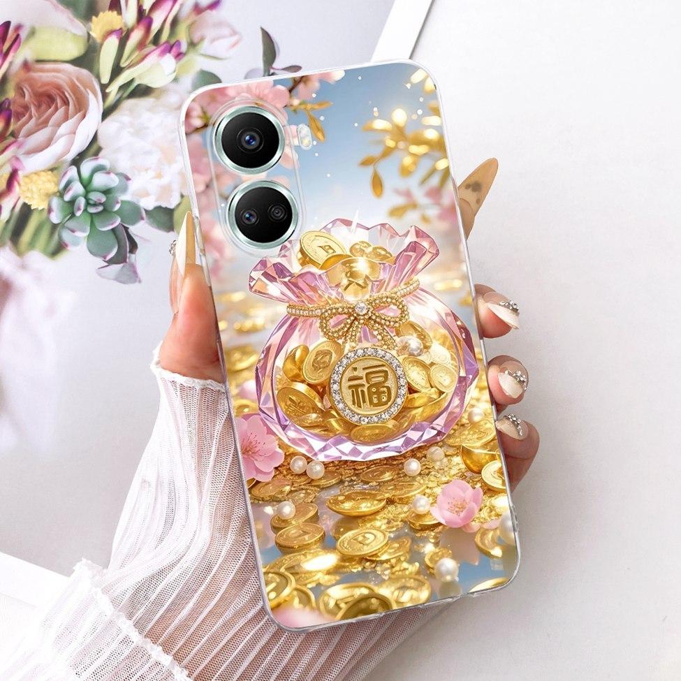 Clear Casing For Huawei Nova 10SE BNE-LX1 BNE-LX3 BNE-AL00 Cover For Huawei Nova 10 SE Case Fashion Butterfly Funny Cute Painted