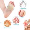 Silicone Gel Forefoot Pad High Heels Half Insoles Hallux Valgus Corrector Socks Metatarsal Pain Relief Insoles Foot Care Cushion