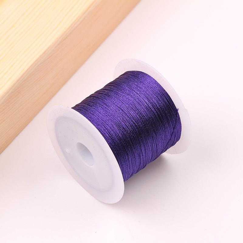 Boting Feines Nylon Eisseide Quastenfaden für Handgemachte Stickerei