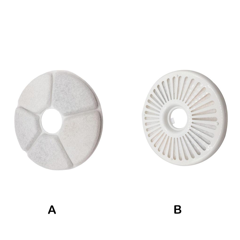 Aktivkohlefilter Wasserspender Kunststoff Hundefutterspender Filter