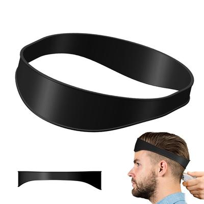 Salon Curved Silicone Neckline Shaving Template Hair Trimming Guide Home Hair Trimming Hair Styling