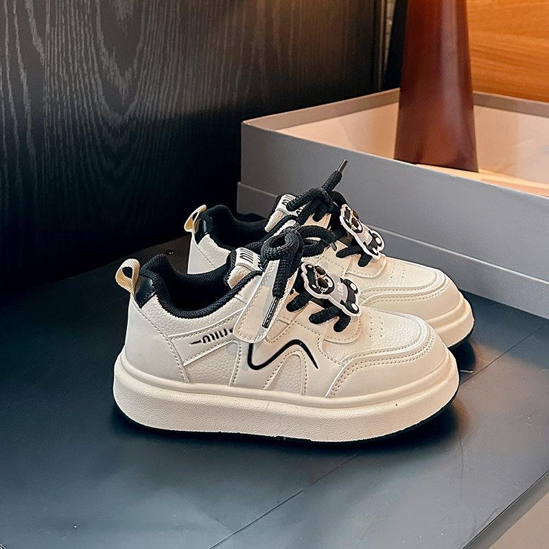 

2025 Spring and Autumn New Children s Casual Sports Shoes Boys and Girls Fashion Board Shoes Medium and Older Children s Versatile White Single Shoes 32-37 yards FCL shot 48 pairs чёрный