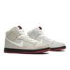 Nike SB Dunk High ' ' (Unisex) Salt White / Black-Red Skateboard Shoes 881758 110