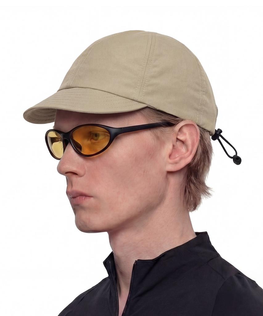 Yualeichi Uv Protection Short Brim String Ball Cap Lightweight Running Outdoor Urh - C - 001 - Supplex - De