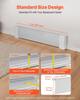 Baseboard Heater Covers, Premium Series 917 mm Standard Electric Heating Unit Front Cover for Home Improvement, Heavy-duty Steel, Easy Installation