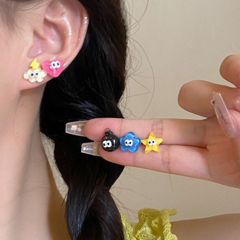 Annual explosion Pearl butterfly earrings women's high-end sense niche 925 silver needle earrings ear jewelry wholesale