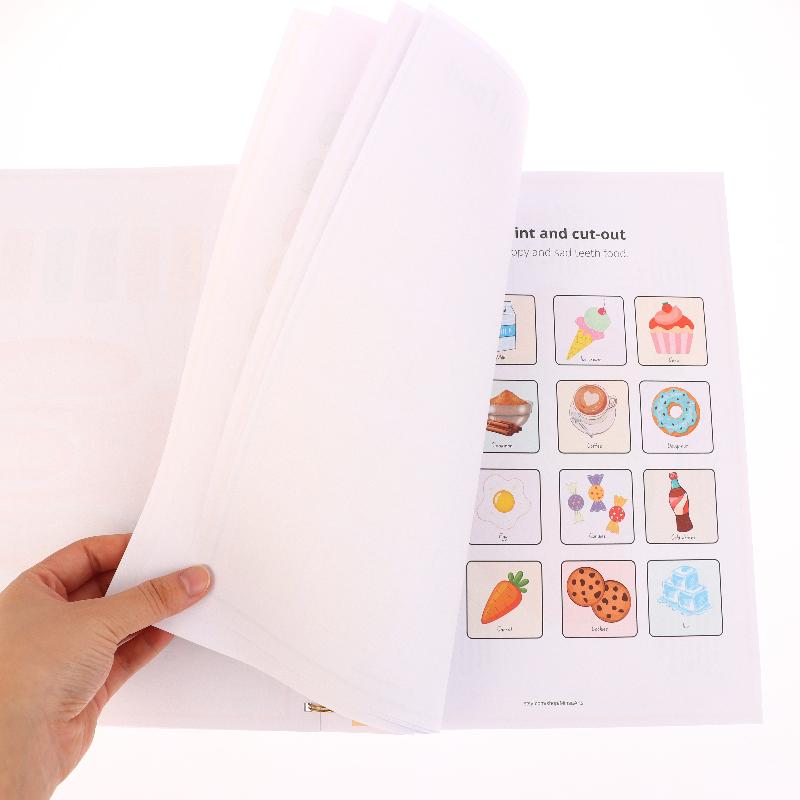 Creative Human Anatomy Busy Book Children'S Fun Learning Picture Album With Illustration Learning Planner