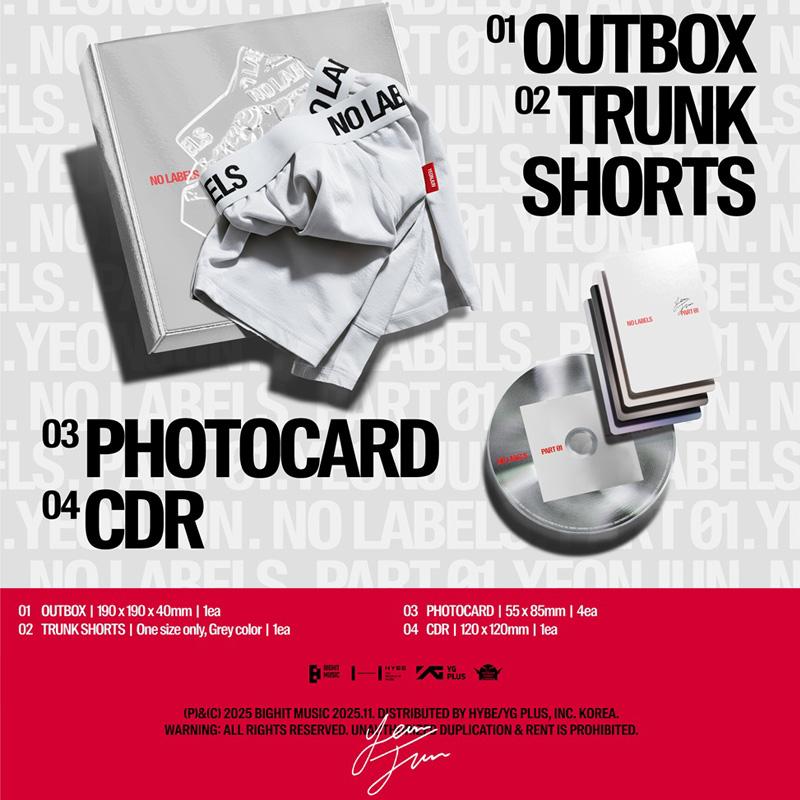 YEONJUN (TXT) – NO LABELS: PART 01 [Trunk Shorts Ver.]
