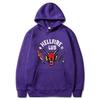 Mens Hooded Sweatshirt Loose Fit Trendy Print Casual Sportswear