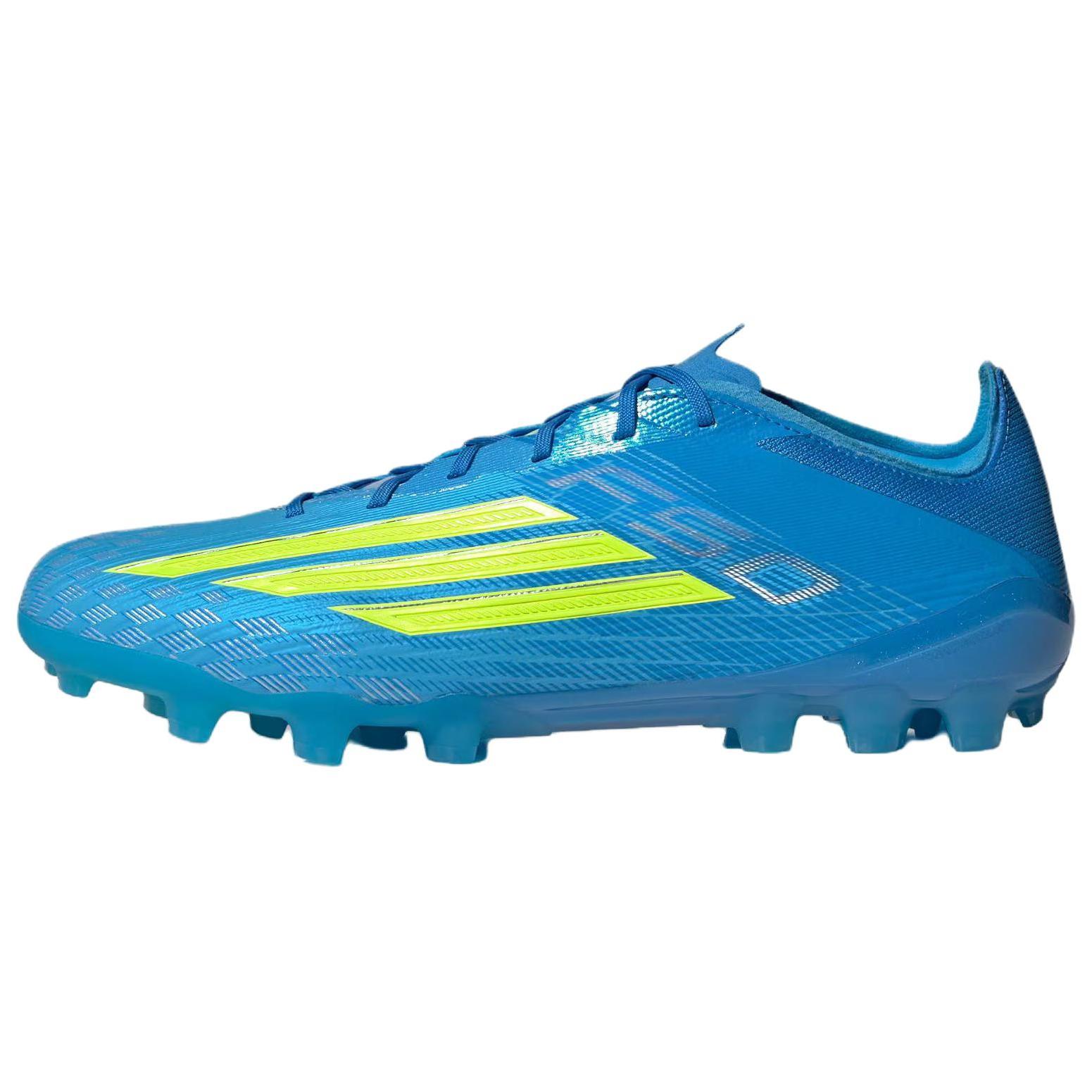 Adidas F50 Elite 2G/3G Comfortable Fit Short Stud Artificial Grass Soccer Shoes Unisex sneaker Bright-Blue JQ1467 40⅔