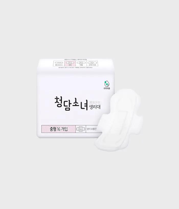 Cheongdam Girl Damenbinde [Mittel 16 Stück]
