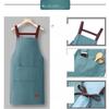 Waterproof and Oil-resistant Apron, Household Kitchen Work Clothes Apron