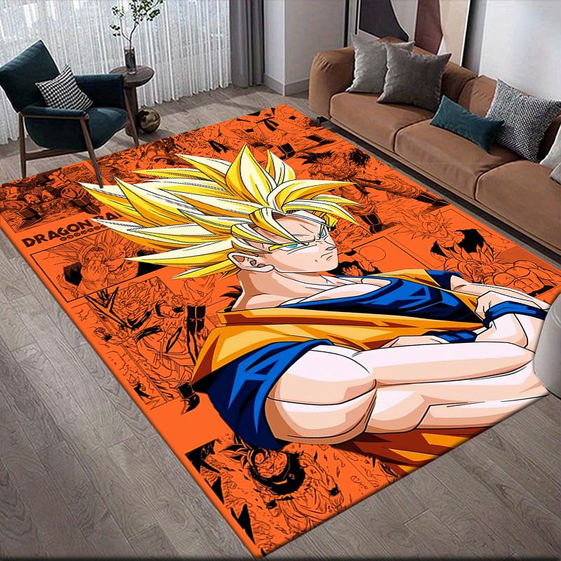 

Dragon Ball Collection Anti-Slip Rug, Rectangular Carpet for Game Room, Bedroom & Living Area, Home Decor 60x90cm