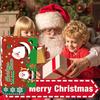2025 Advent Calendar Christmas Jewelry Set 24 Day Countdown Box Santa Reindeer Tree Theme Bracelet Earring Pendant Kit for Kids Girls