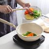 20cm24cm26cm28cm Maifan Stone Wok Non-Stick Pans Frying Pan with Lid Household Wok Cooking Induction Cooker Utensils for Kitchen