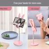 Adjustable Little Rabbit Phone Holder for Desks: Perfect for Students, Home Use, or Live Streaming