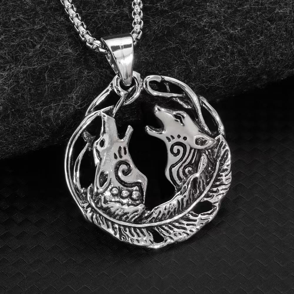 Pandantiv Mixt Modă Retro, Aripi de Vultur, Colier Personalizat din Aliaj European și American, Bijuterii pentru Bărbați și Femei