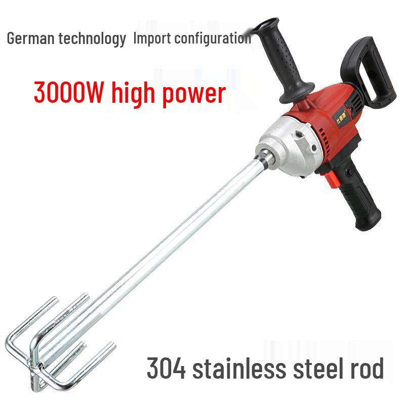 Multifunctional Industrial Mixer: Mortar, Cement, Paint, Putty & Water Drill
