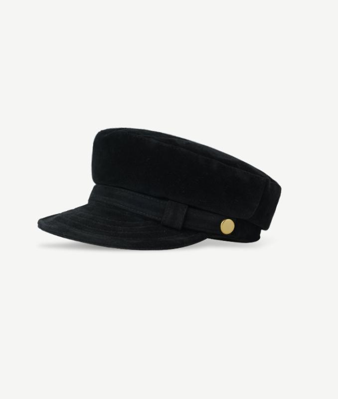 Autumn Winter Hats For Women Men Unisex Vintage Military Cap Suede Painter Hat Retro Simple Beret Female New Casual