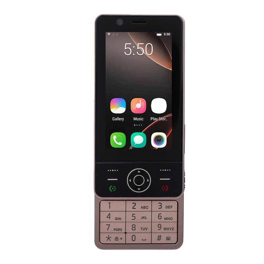 4G Slide Phone Dual SIM Card Slot 3.0 Inch Touch Screen Mobile Phone with WiFi Bluetooth 2000mAh Battery Support for