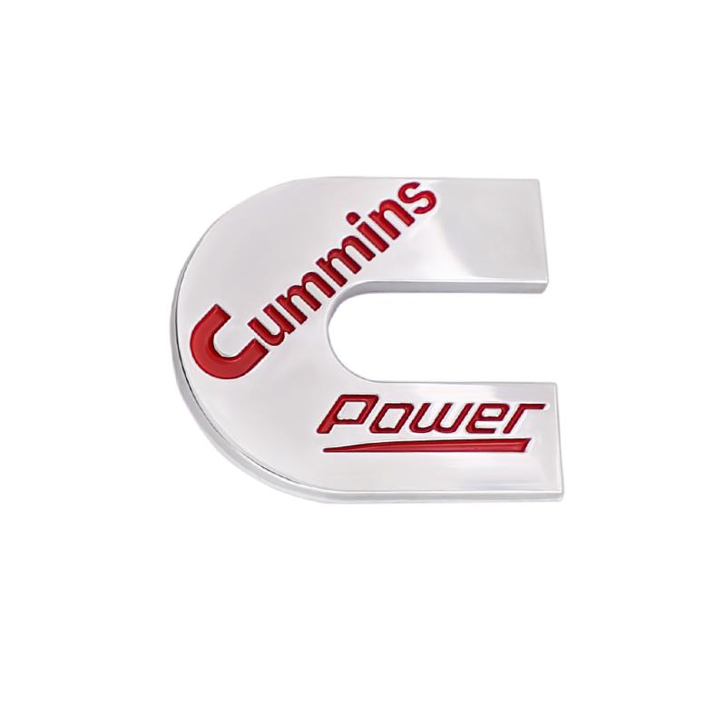 

C-type Letter Zinc Alloy Car Sticker C-type Car Sticker Cummins POWER Car Decorative Sticker Accessories Suitable for All Models