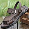 Men S Breathable Lightweight Soft Sole Dual Purpose Casual Beach Sandals Slippers