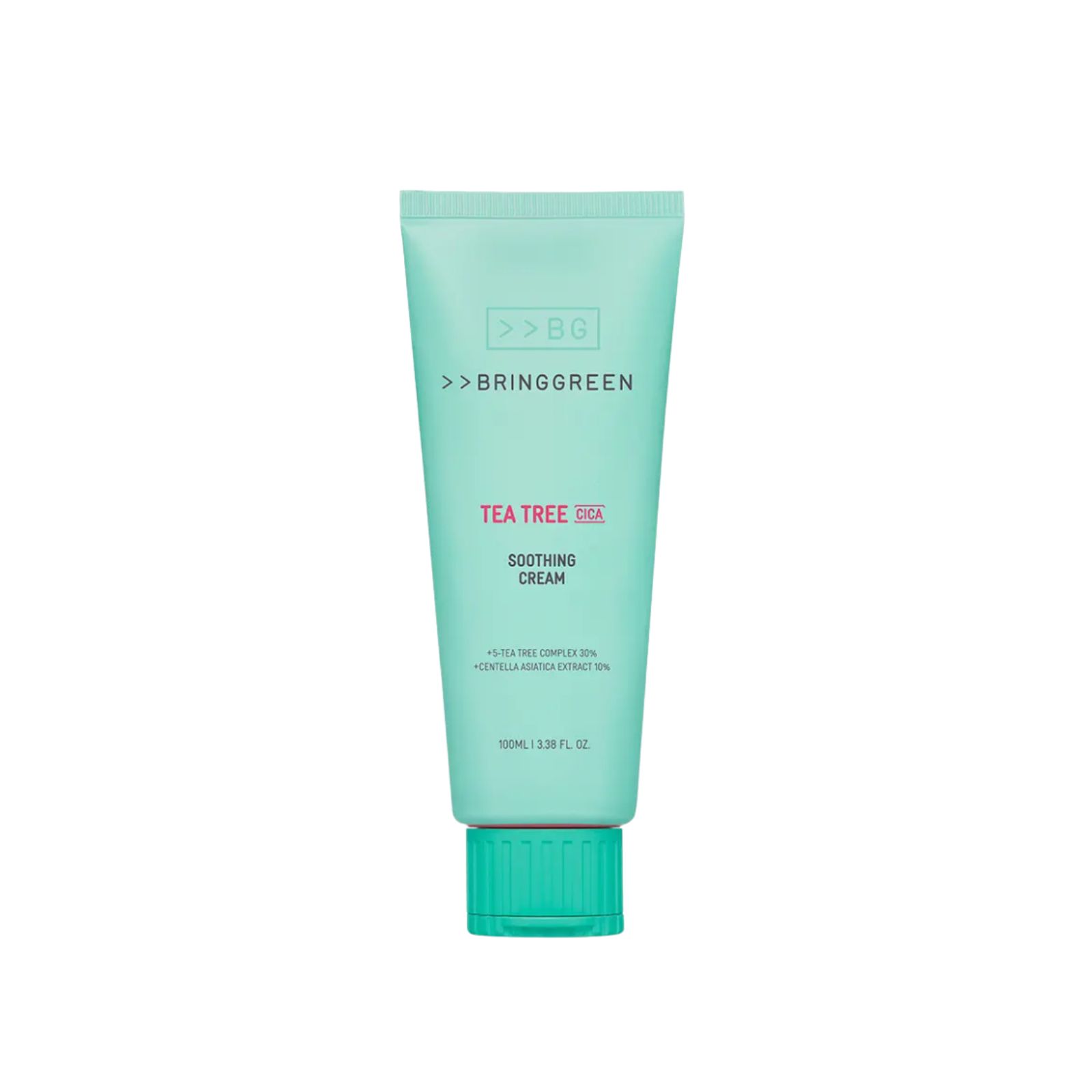 BRINGGREEN Tea Tree Cica Soothing Cream Plus 100mL (3.38 fl. oz.) 1ea