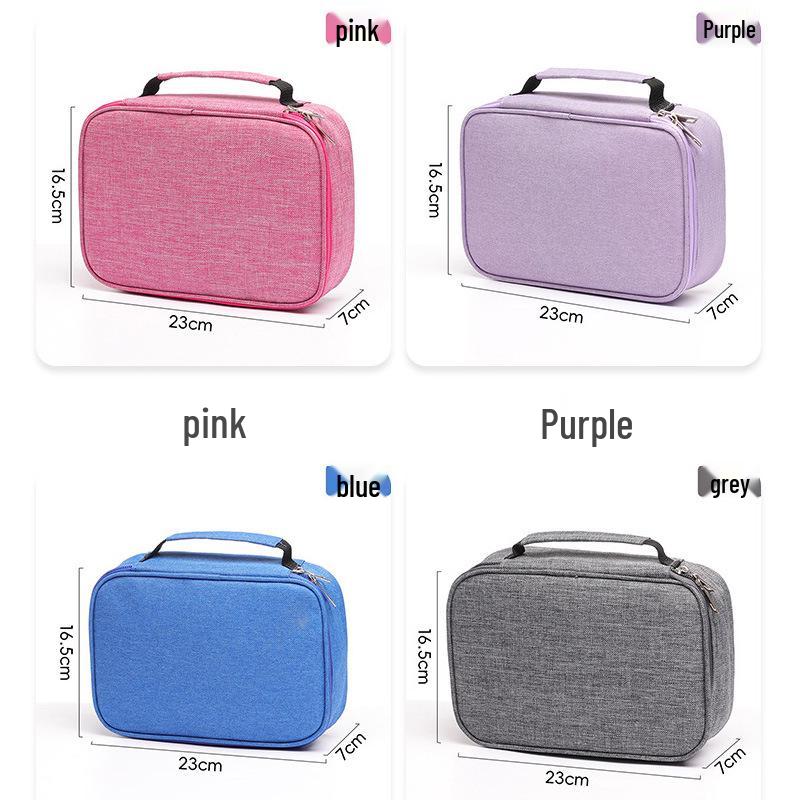 Waterproof 72-Color Large Capacity Sketch Pencil Case - Student Stationery Storage Box