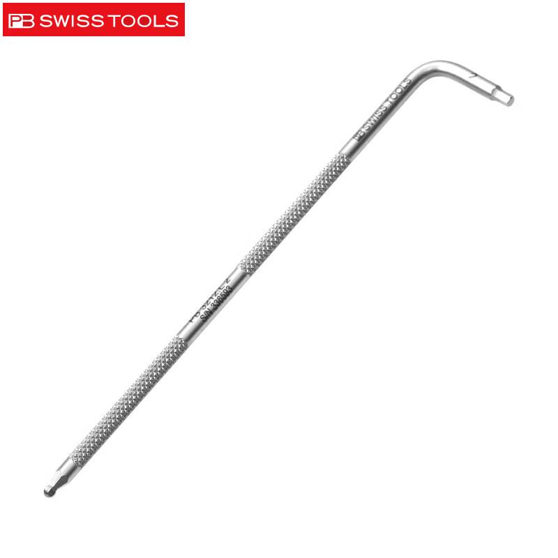 PB SWISSTOOLS Knurled Ball End L-Shaped Hex Key 2mm