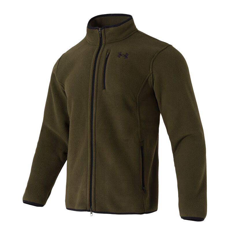 

Мужская флисовая куртка с молнией и воротником-стойкой с длинным рукавом Under Armour Warm 1389308-308 S