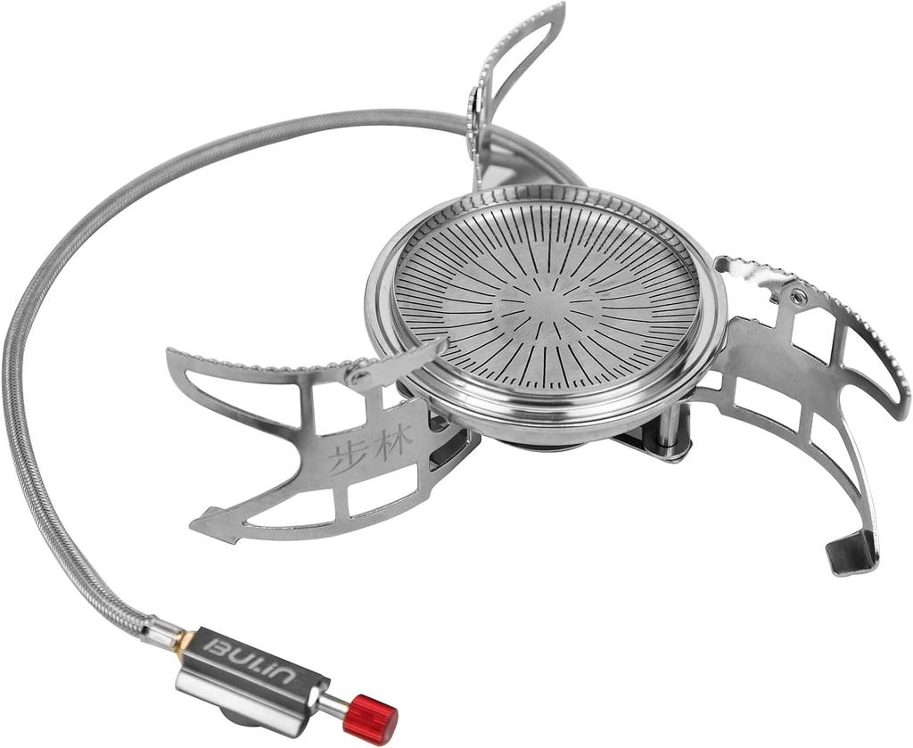 Backpacking Stove 3800W-18000W Portable Windproof Propane Camping Stove for Hiking
