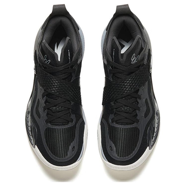 Anta Splash 6 Comfortable Slip Resistant Low top Basketball Shoes Men's Black 112421108-1
