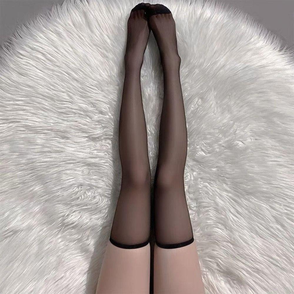 Sexy Overknee Long Socks Women Girls Sweet Lolita Bowknot Thigh High Fishnet Stockings Gothic Punk Lace Mesh Legging