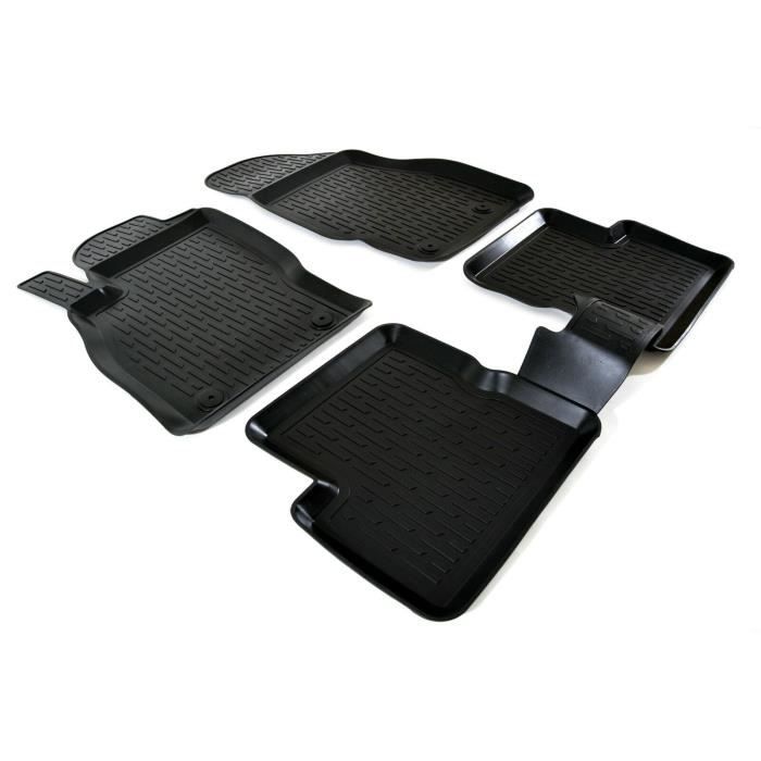 Tapis De Sol 3D - SCOUTT - Opel CORSA D 2006-2019 - Caoutchouc Premium - Résistant À L'eau - Sur Mesure