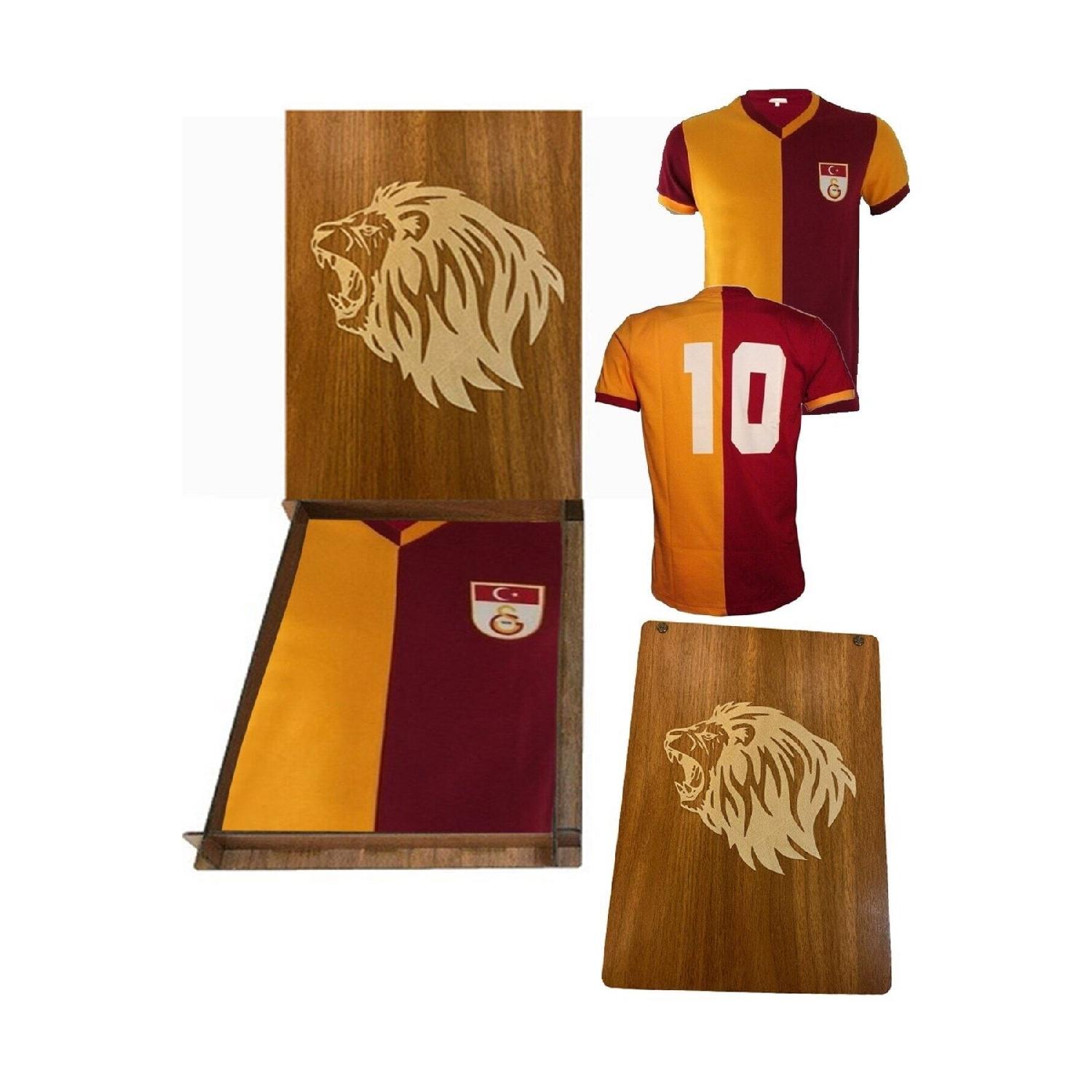 

Metin Oktay Kids Jersey - Original Licensed Jersey - Gift Lion Wooden Box S жёлтый