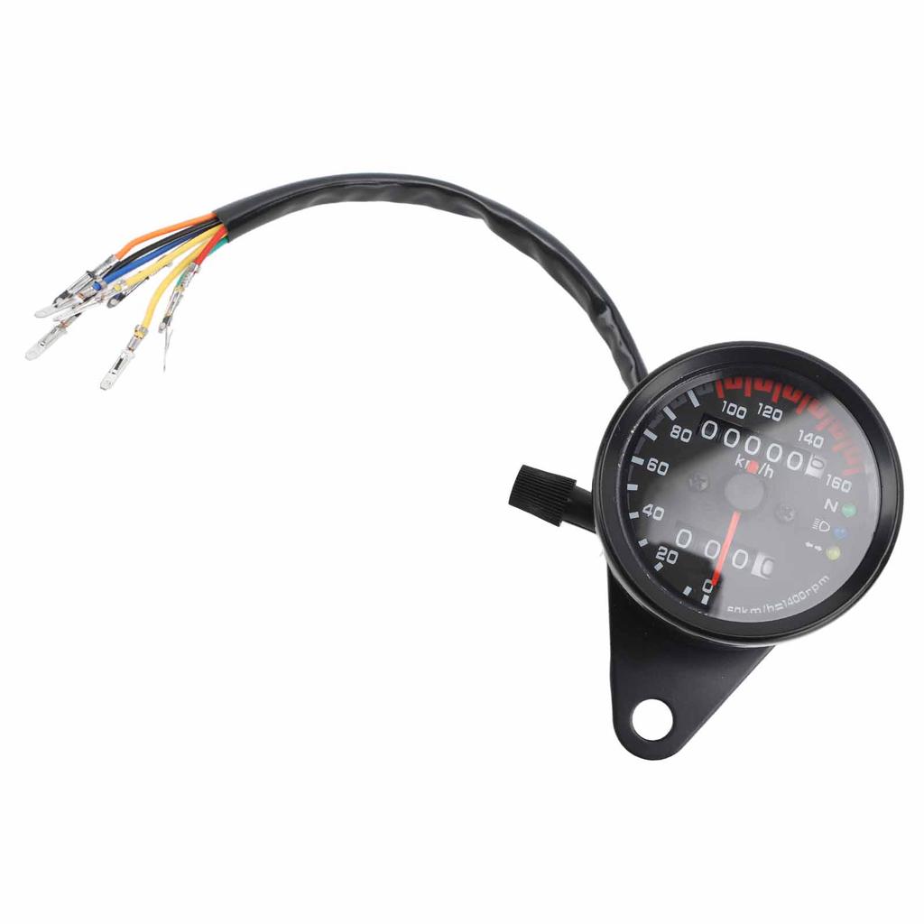Motorcycle Speedometer Rugged Highly Accurate Reliable Motorbike Speed Gauge for Most Motorbike Models